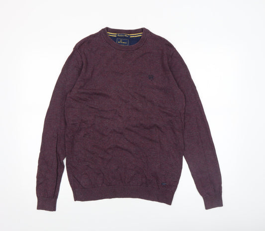 Mens UK Size S XV KINGS Purple Pullover Jumper
