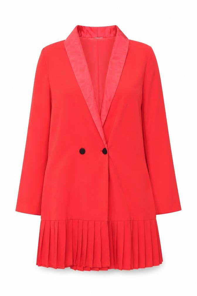Womens UK Size 10 ASOS Regular Red Suit Jacket