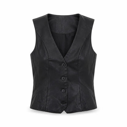 Womens UK Size 8 River Island Black Camisole Blouse