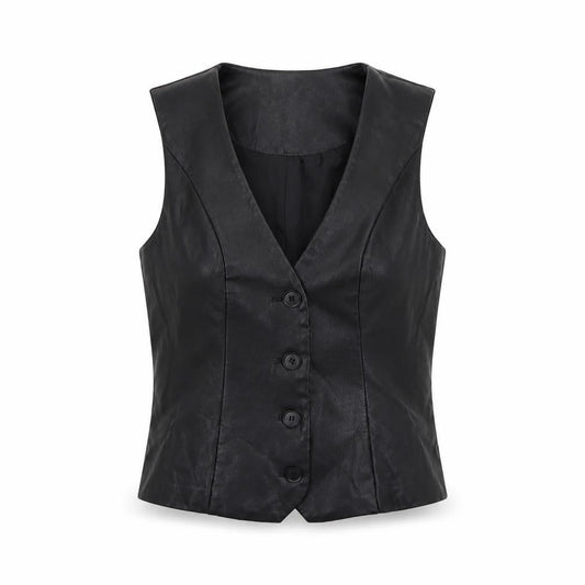 Womens UK Size 8 River Island Black Camisole Blouse
