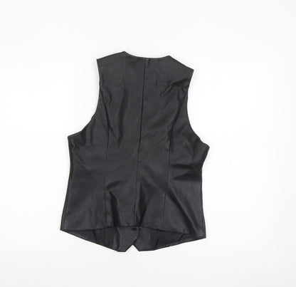 Womens UK Size 8 River Island Black Camisole Blouse