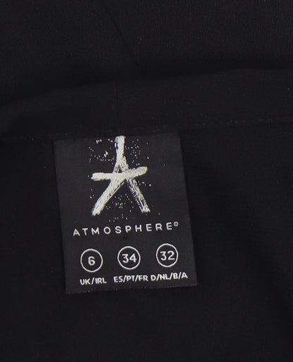 Womens UK Size 6 Atmosphere Regular Black Blazer