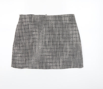 Womens UK Size 14 Papaya Straight & Pencil Tweed Skirt