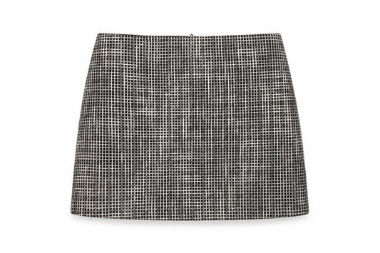Womens UK Size 14 Papaya Straight & Pencil Tweed Skirt