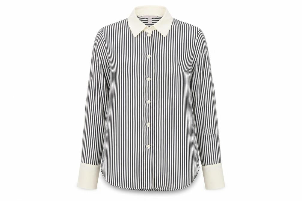 Womens UK Size XS H&M Multicoloured Classic Button-Up