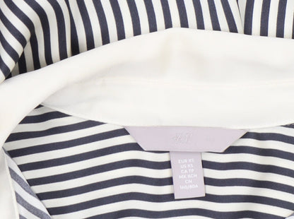 Womens UK Size XS H&M Multicoloured Classic Button-Up