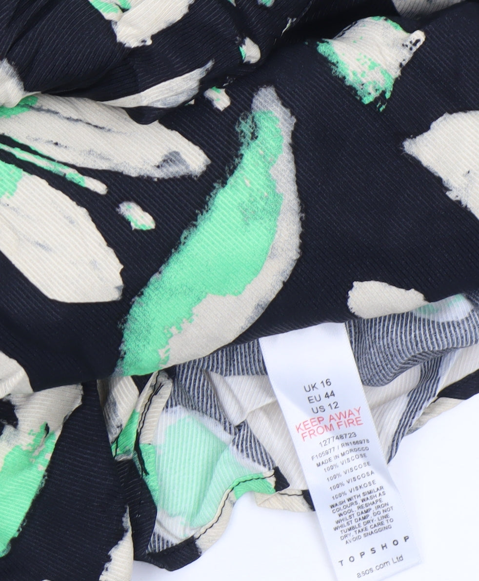 Womens UK Size 16 Topshop Shift Dress