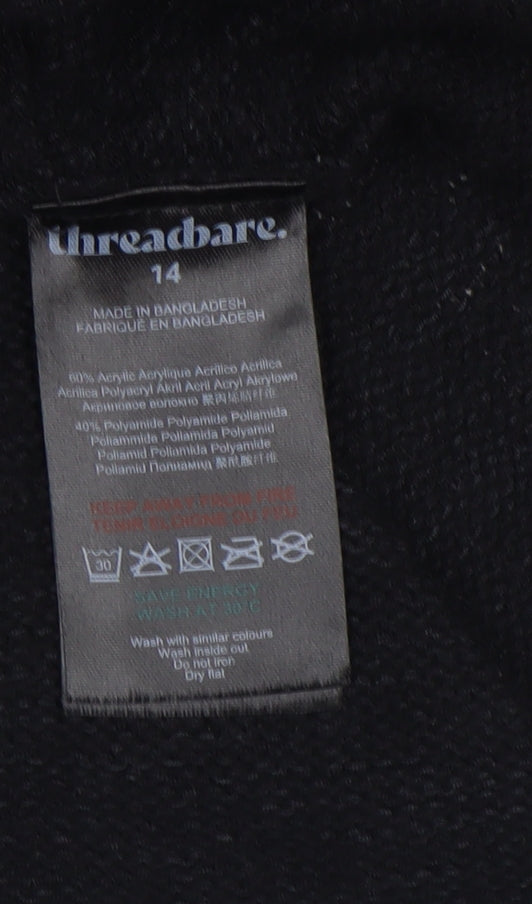 Womens UK Size 14 Threadbare Bodycon Dress