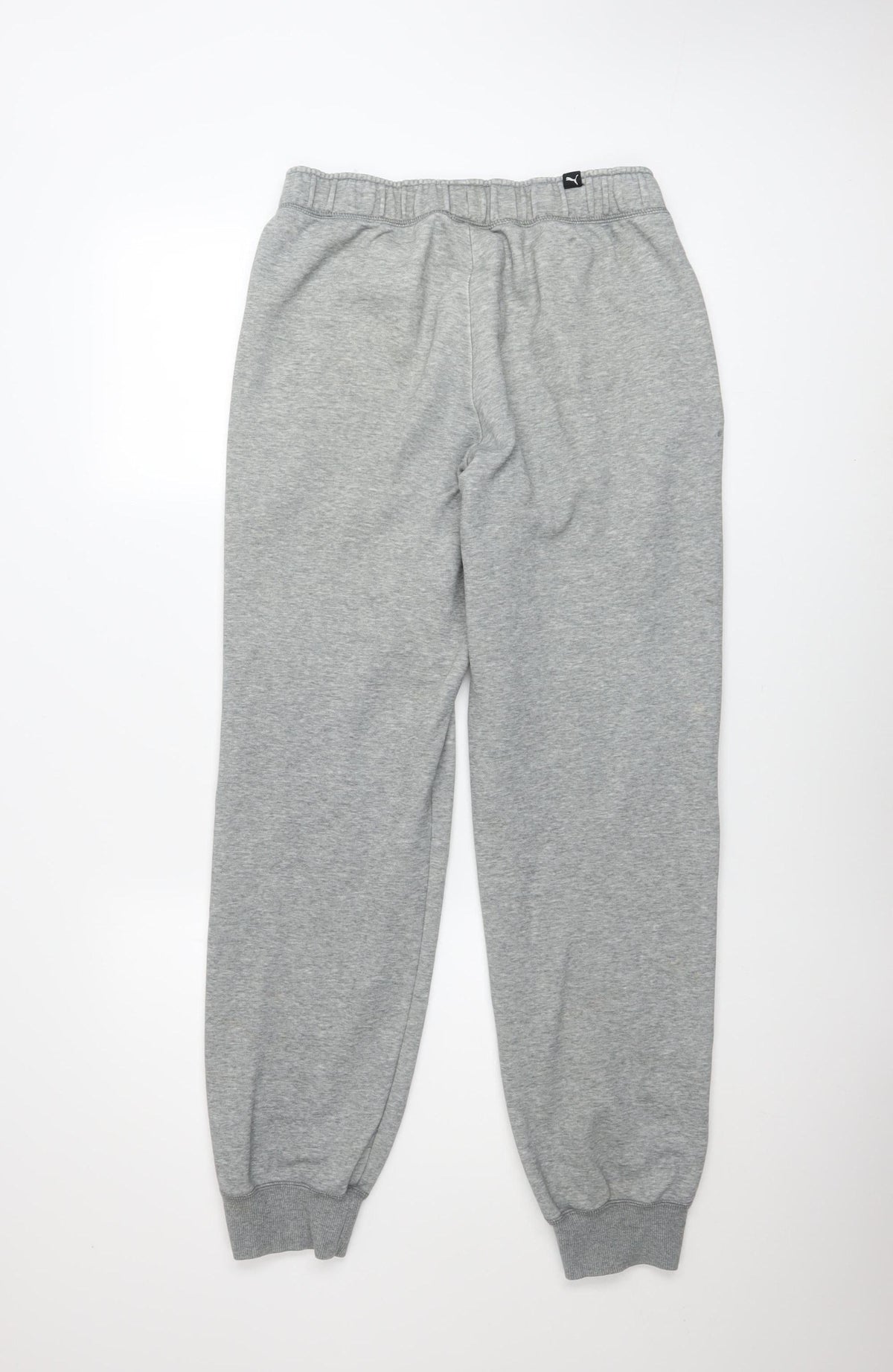 Mens UK Size S PUMA Regular Fit Jogger Grey Trousers