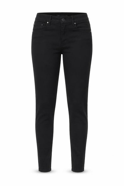 Dunnes Women's Black Skinny Jeans Size 10 Regular Denim