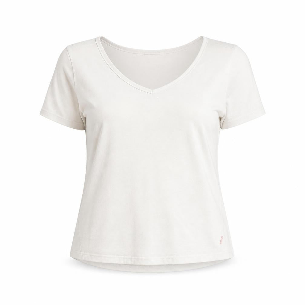 Womens UK Size XS Diesel Ivory Basic T-Shirt