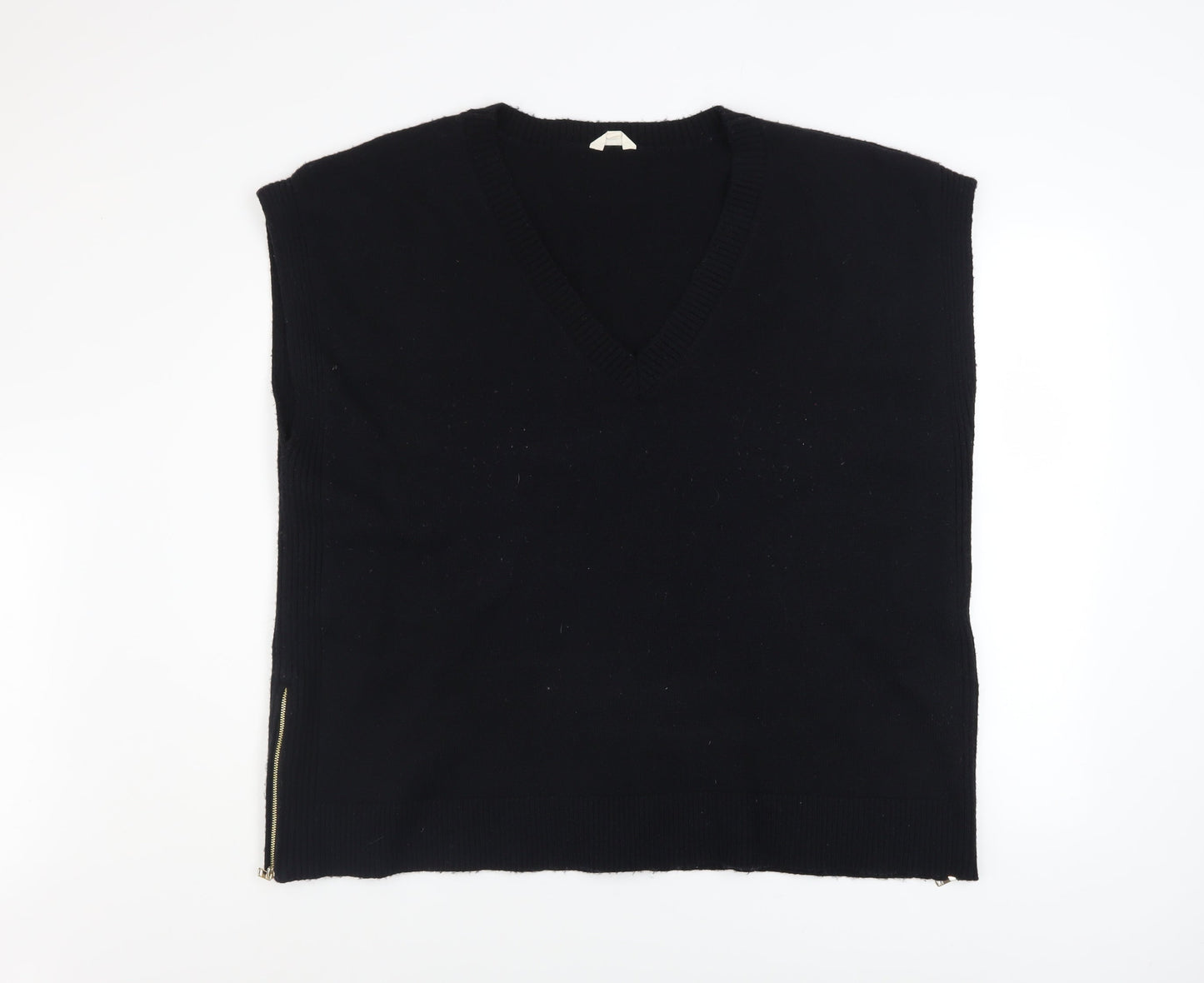Womens UK Size XL Monsoon Black Vest Jumper