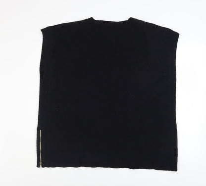 Womens UK Size XL Monsoon Black Vest Jumper