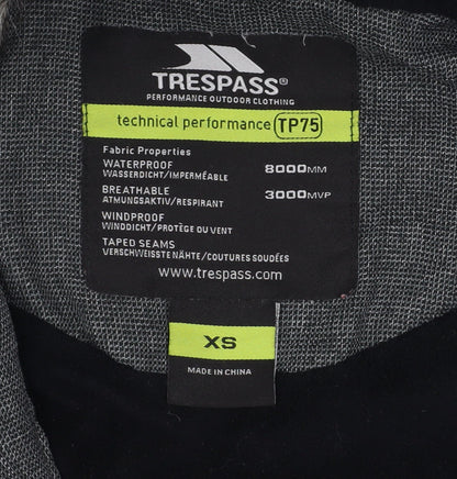 Mens UK Size XS Trespass Grey Parka Coat