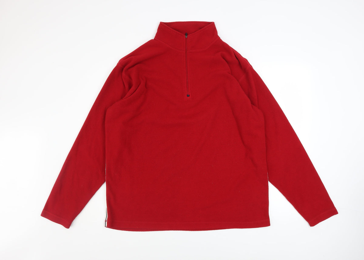 Mens UK Size L Peter Storm Red Pullover Sweatshirt