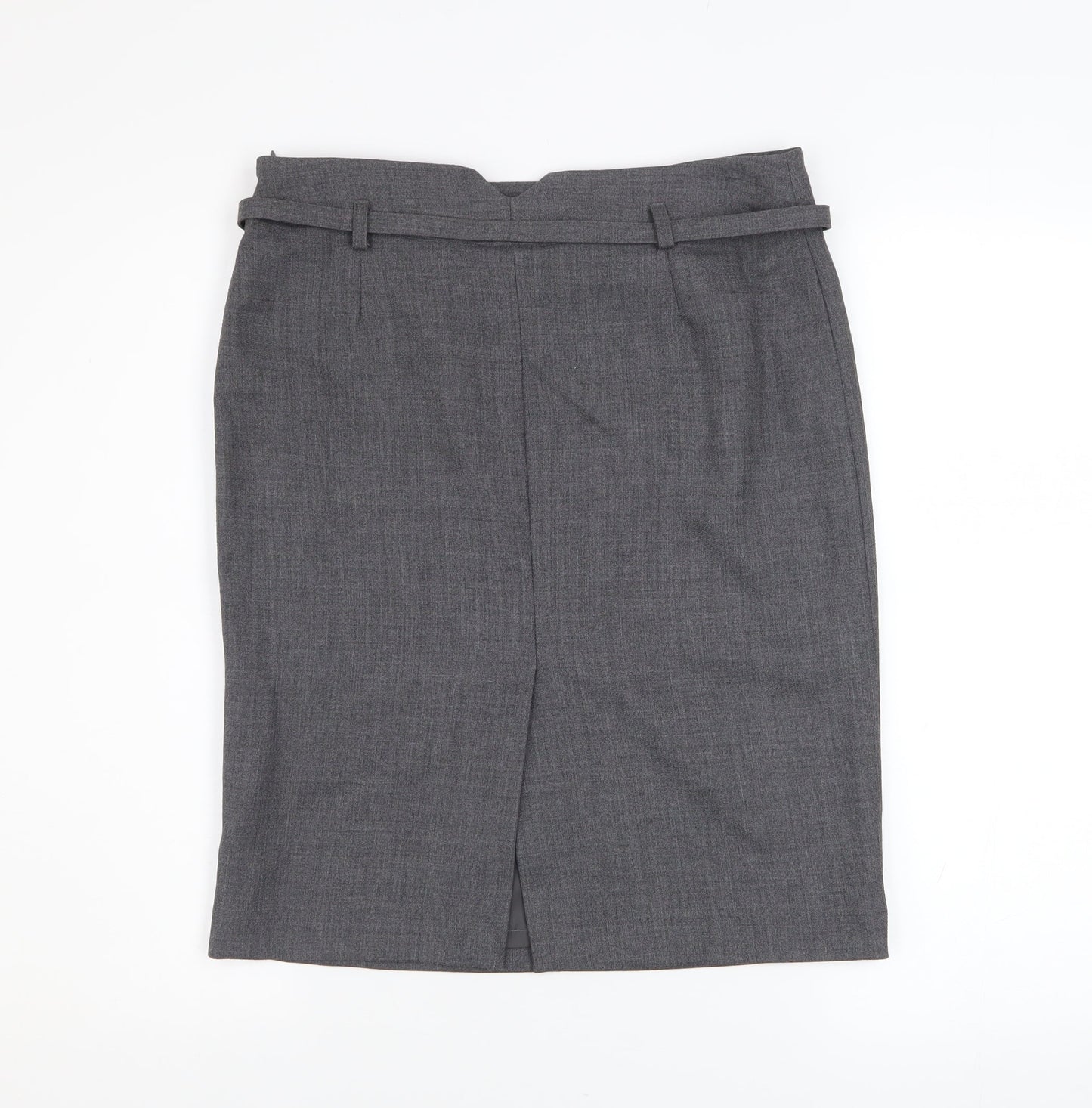 Womens UK Size 12 Sino Straight & Pencil Tweed Skirt
