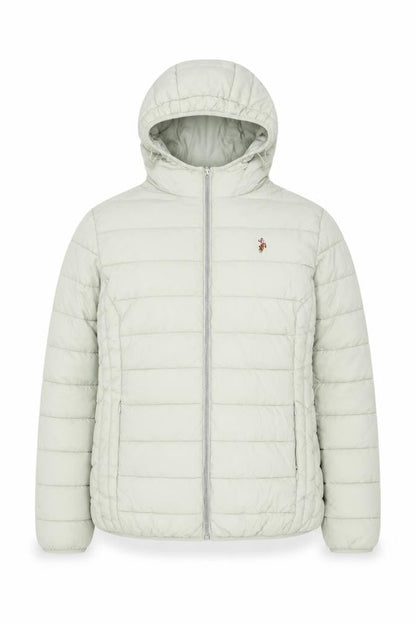 Womens UK Size 14 U.S. Polo Assn. Green Puffer Jacket