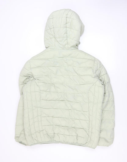 Womens UK Size 14 U.S. Polo Assn. Green Puffer Jacket