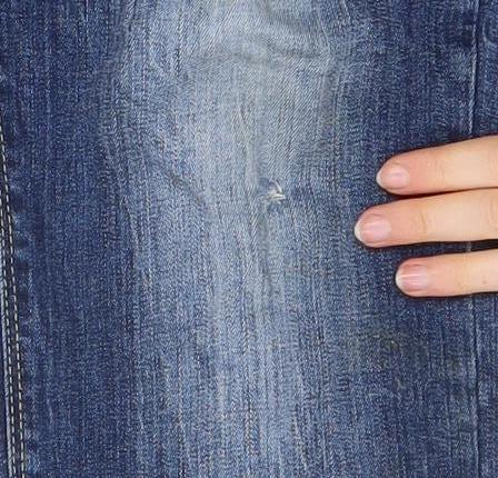 Mens UK Size 32R E J Denim Regular Fit Straight Blue Jeans