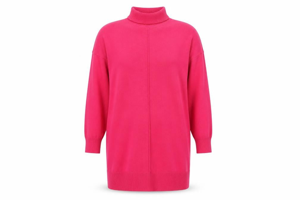 Womens UK Size M French Connection Pink Pullover Jumper