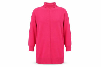 Womens UK Size M French Connection Pink Pullover Jumper