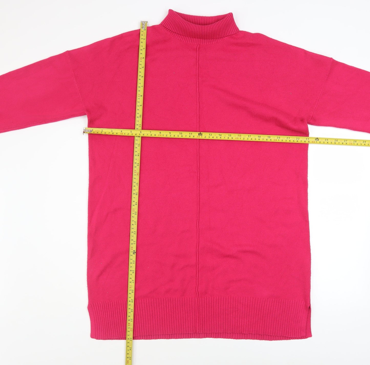 Womens UK Size M French Connection Pink Pullover Jumper
