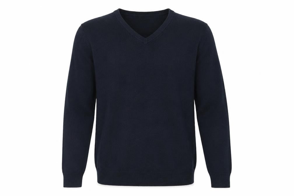 Mens UK Size S Marks and Spencer Blue Pullover Jumper