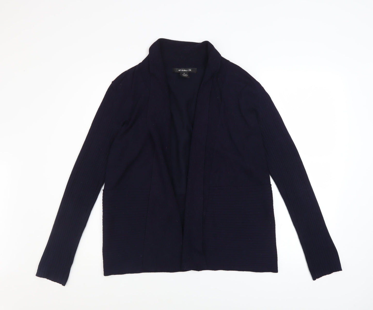 Womens UK Size M 89th & Madison Blue Cardigan Jumper