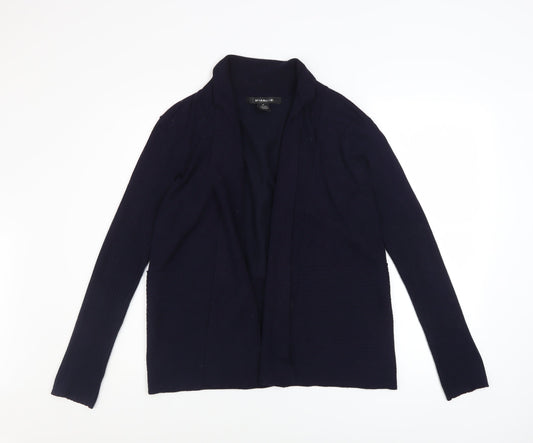 Womens UK Size M 89th & Madison Blue Cardigan Jumper