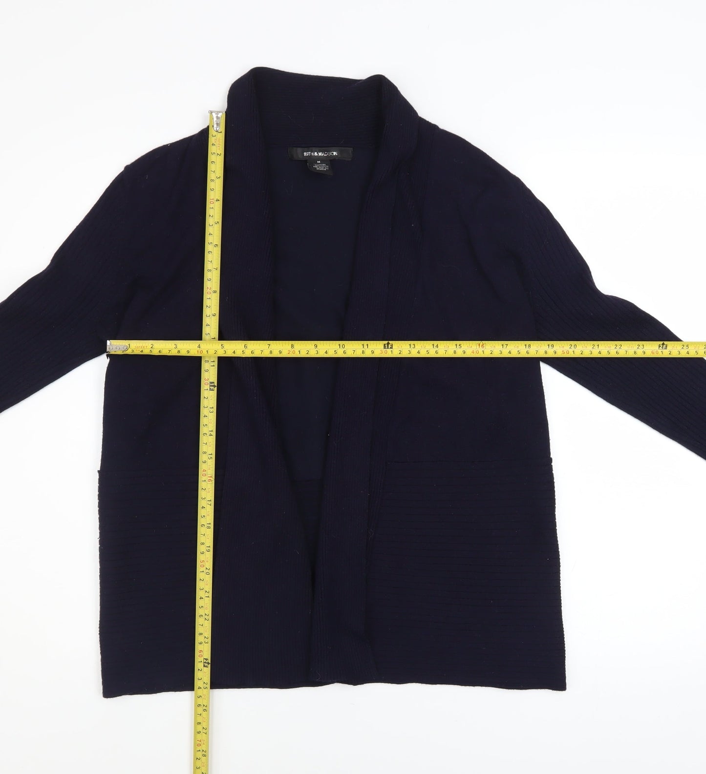 Womens UK Size M 89th & Madison Blue Cardigan Jumper