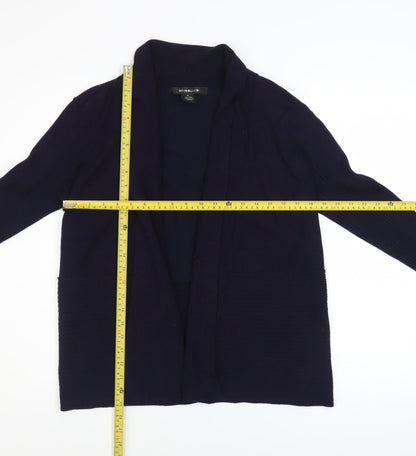 Womens UK Size M 89th & Madison Blue Cardigan Jumper