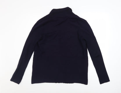 Womens UK Size M 89th & Madison Blue Cardigan Jumper