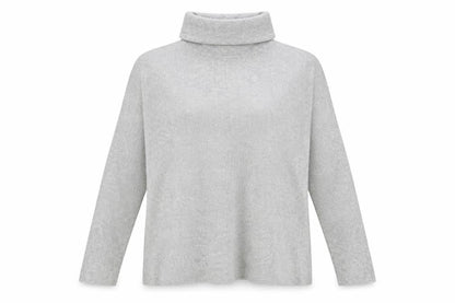 Womens UK Size 10 Warehouse Grey Pullover Jumper