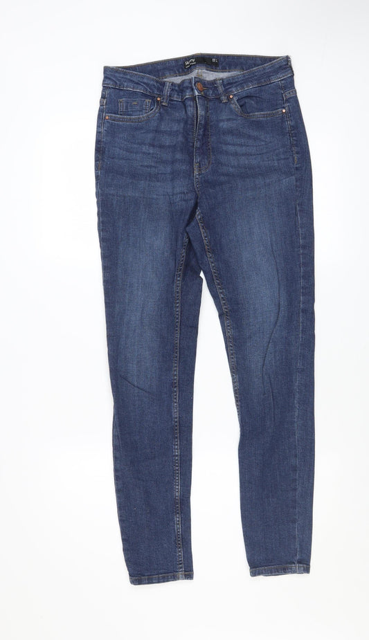 Womens UK Size 10 Dunnes Stores Slim Fit Skinny Blue Jeans