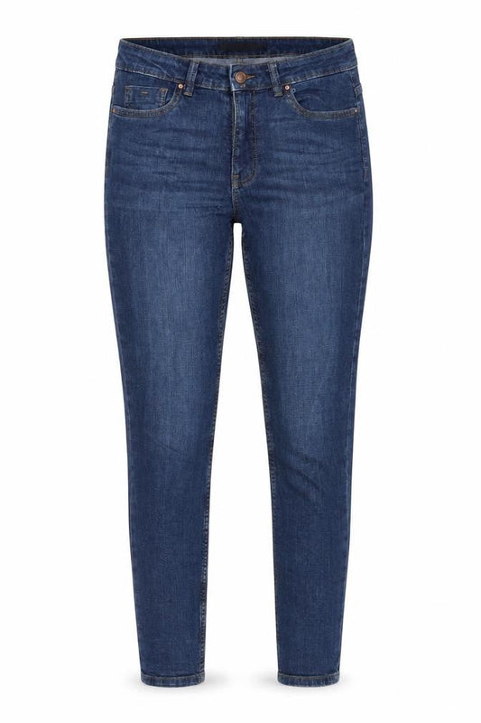 Front view of Dunnes Women Blue Skinny Denim Jeans, size 10