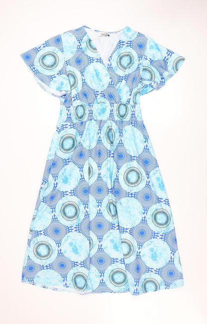Womens UK Size S LUNA A-Line Dress