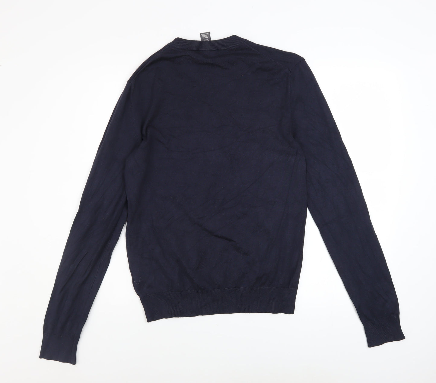Mens UK Size XS H&M Blue Pullover Jumper
