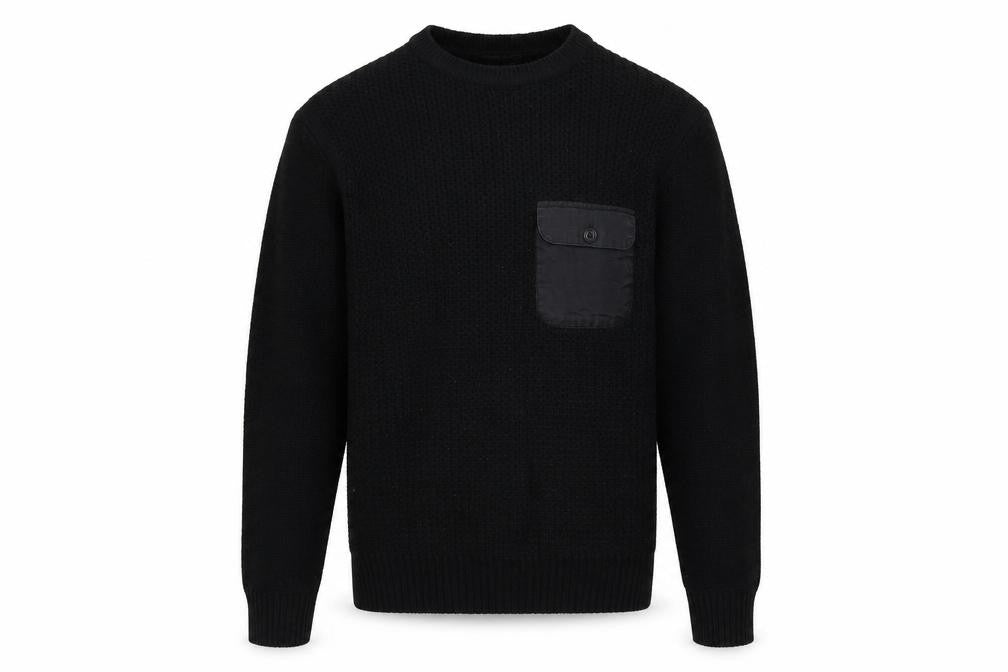 Mens UK Size L New Look Black Pullover Jumper