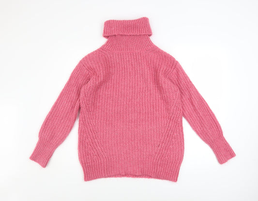 Womens UK Size 6 Marks and Spencer Pink Pullover Jumper