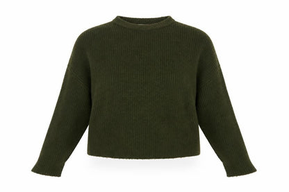 Womens UK Size M Topshop Green Pullover Jumper