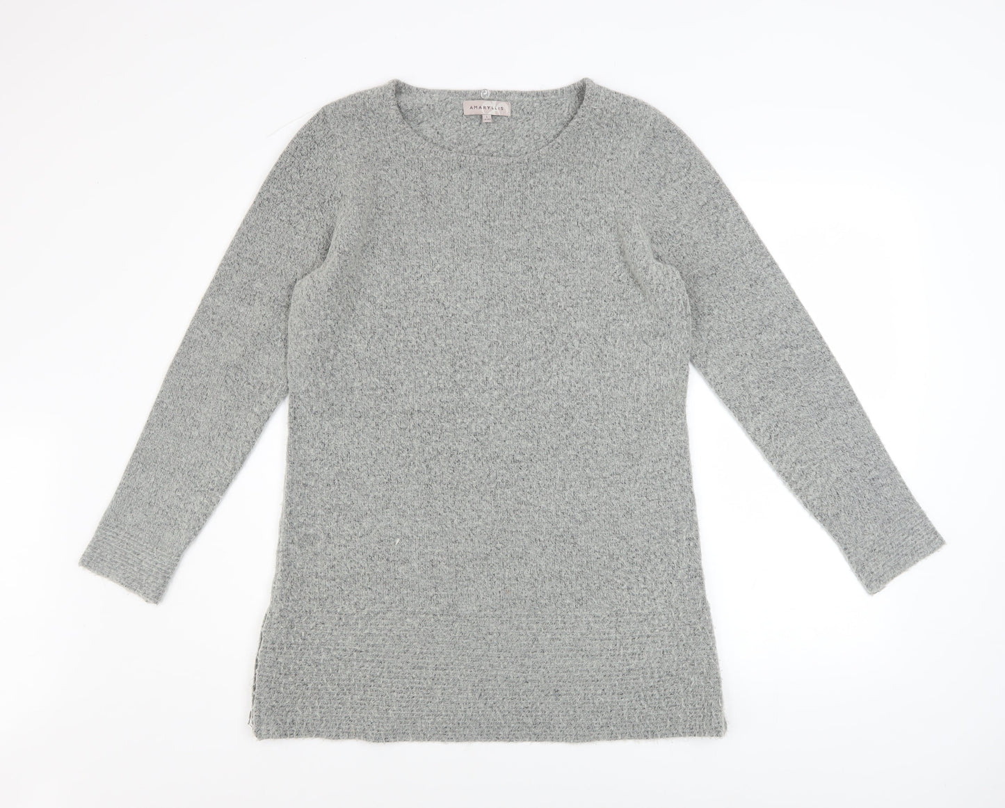 Womens UK Size L Amaryllis Grey Pullover Jumper