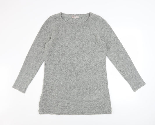 Womens UK Size L Amaryllis Grey Pullover Jumper