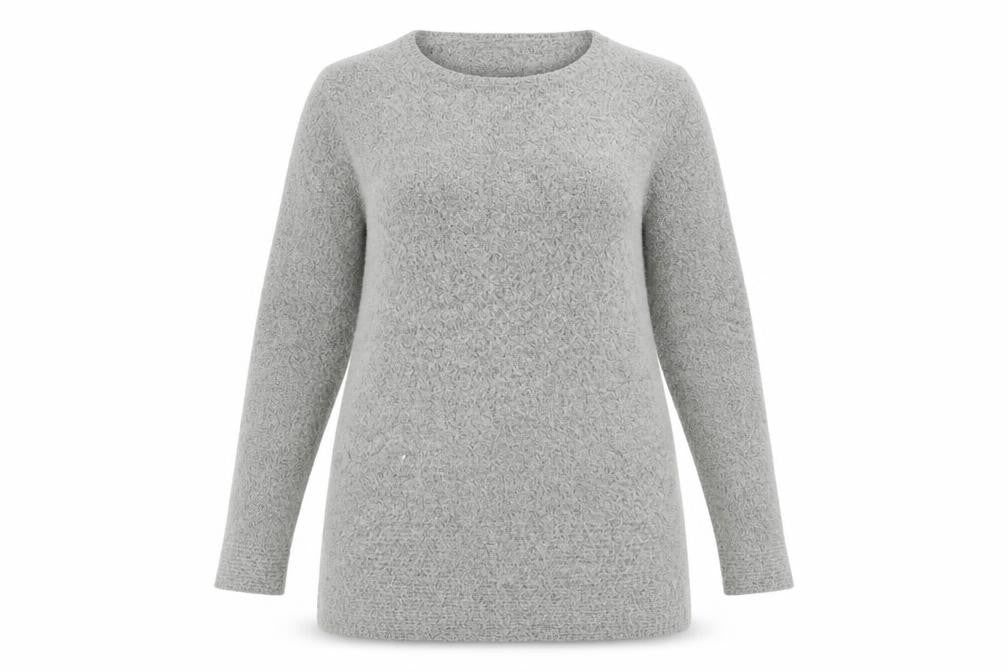 Womens UK Size L Amaryllis Grey Pullover Jumper