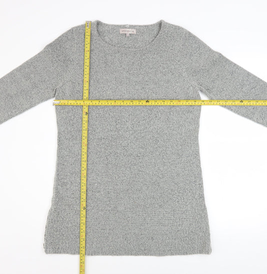 Womens UK Size L Amaryllis Grey Pullover Jumper