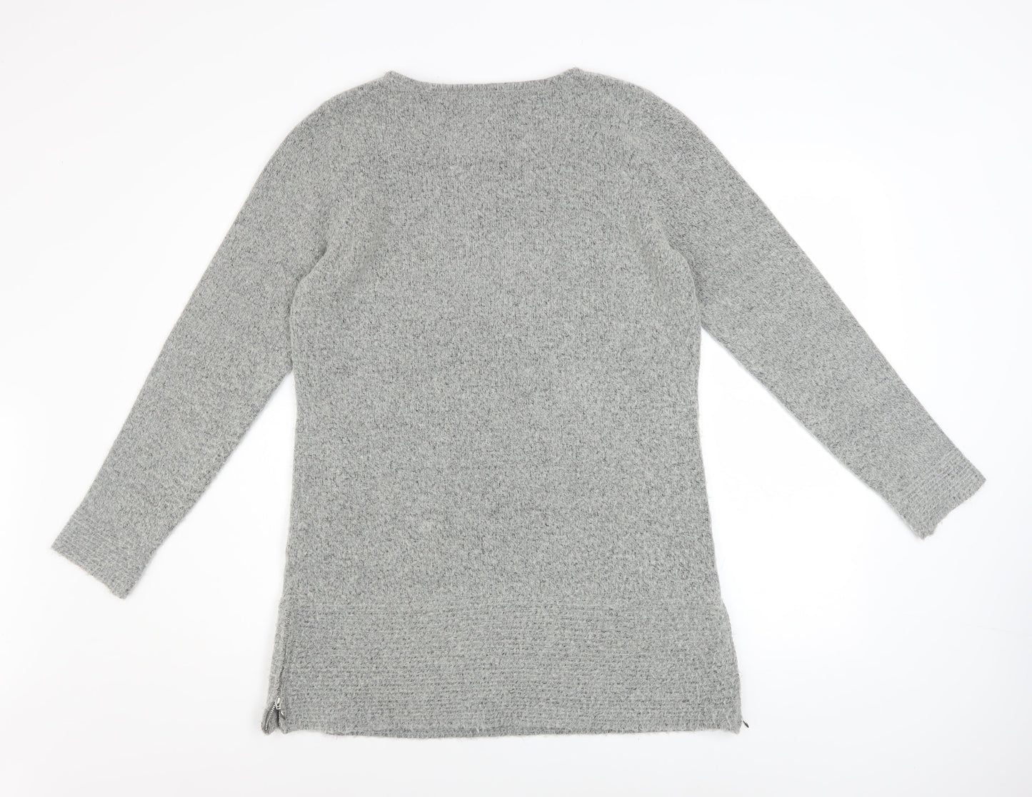 Womens UK Size L Amaryllis Grey Pullover Jumper