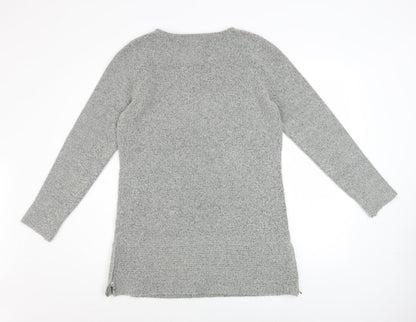 Womens UK Size L Amaryllis Grey Pullover Jumper