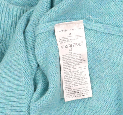 Womens UK Size M Gap Blue Pullover Jumper