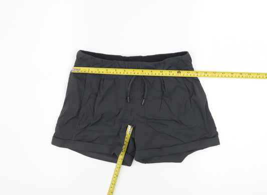 Womens UK Size 12 Ivivva by Lululemon Athletic Fit Biker Shorts