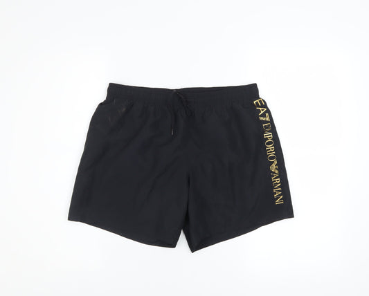 Mens UK Size M Emporio Armani Regular Fit Athletic Shorts