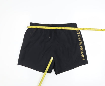 Mens UK Size M Emporio Armani Regular Fit Athletic Shorts